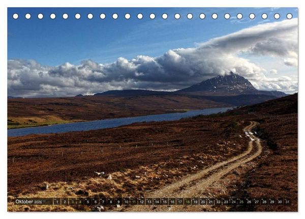 Produktbild: Wunderbares Schottland (Tischkalender 2026 DIN A5 quer), CALVENDO Monatskalender
