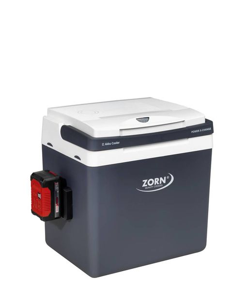 Produktbild: ZORN Z 26 DC PX 12/24V Akku-K&uuml;hlbox Thermoelektrisch 12 V, 18 V, 24 V Grau 25 l K&uuml;hlfunktion: Delta T: bis zu 17&deg;C unter Umgebungstemperatur