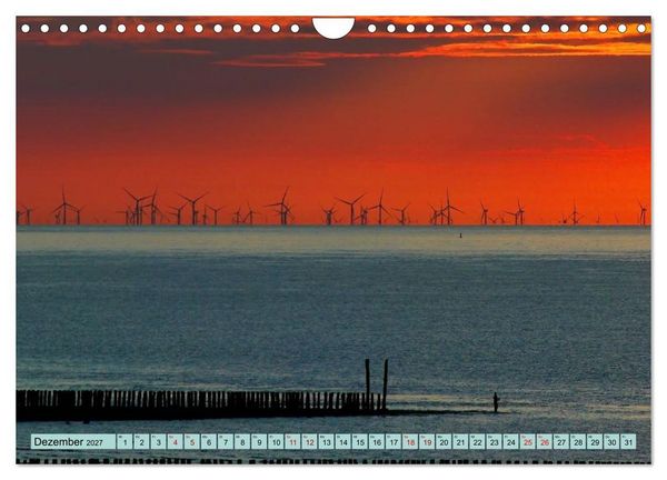 Produktbild: Magische K&uuml;ste Zeeland (Wandkalender 2027 DIN A4 quer), CALVENDO Monatskalender