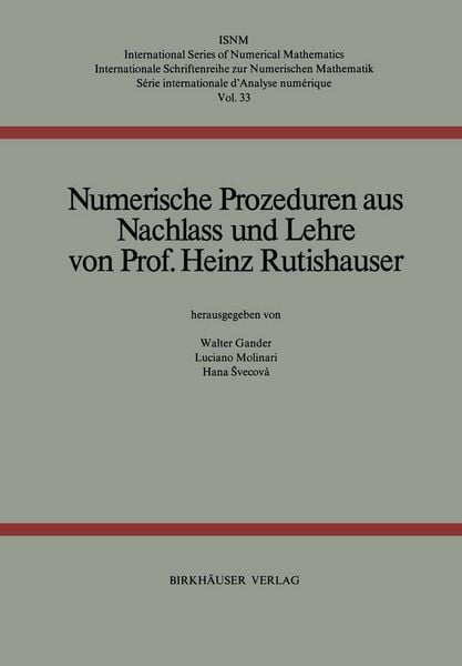 Produktbild: Numerische Prozeduren