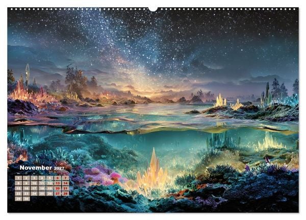 Produktbild: Below (hochwertiger Premium Wandkalender 2027 DIN A2 quer), Kunstdruck in Hochglanz