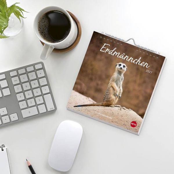 Produktbild: Erdm&auml;nnchen Postkartenkalender 2027