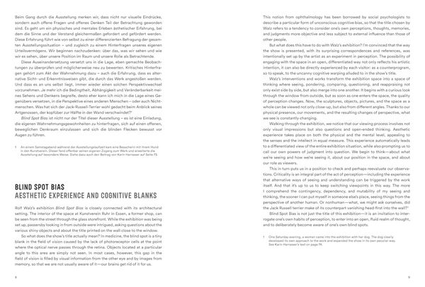 Produktbild: Rolf Walz. Blind Spot Bias