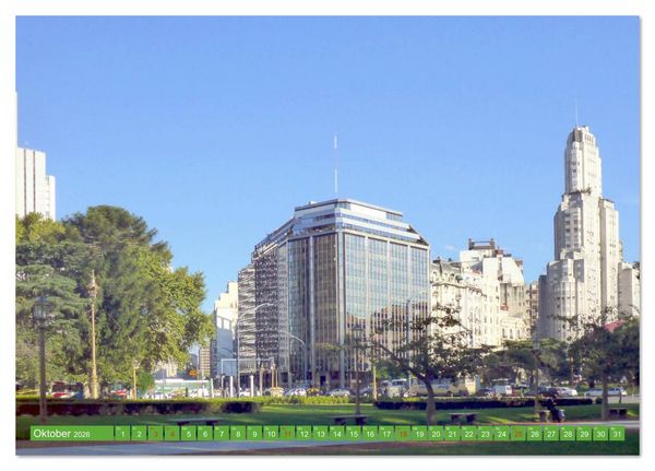 Produktbild: Buenos Aires - Moderne und Tradition (Tischkalender 2026 DIN A5 quer), CALVENDO Monatskalender