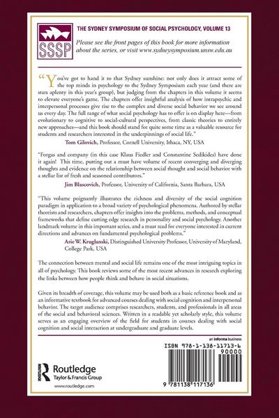 Produktbild: Social Thinking and Interpersonal Behavior