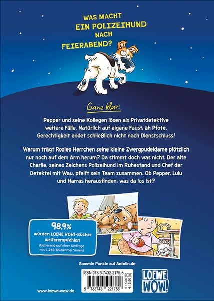 Produktbild: Kommissar Pfote ermittelt (Band 1) - Schn&uuml;ffler mit Schnauze