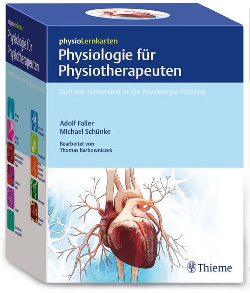 Produktbild: PhysioLernkarten - Physiologie f&uuml;r Physiotherapeuten