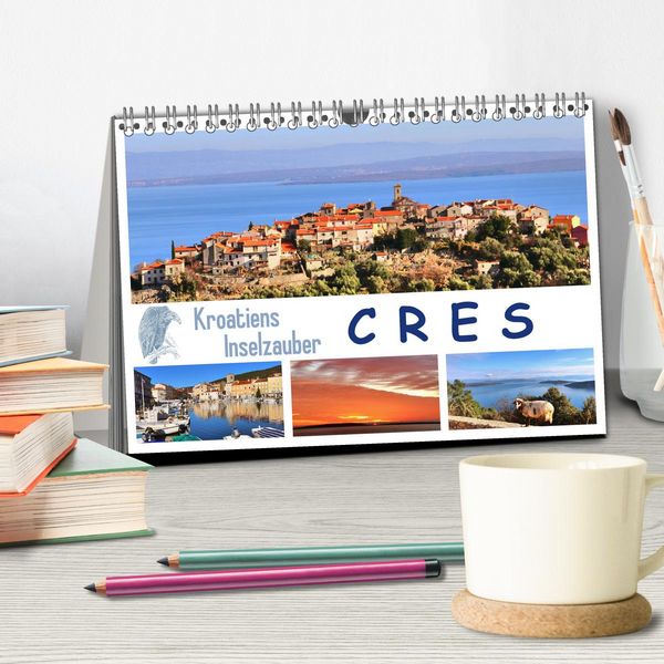 Produktbild: Kroatiens Inselzauber, Cres (Tischkalender 2026 DIN A5 quer), CALVENDO Monatskalender