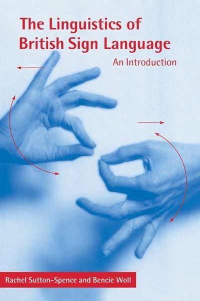 Produktbild: The Linguistics of British Sign Language