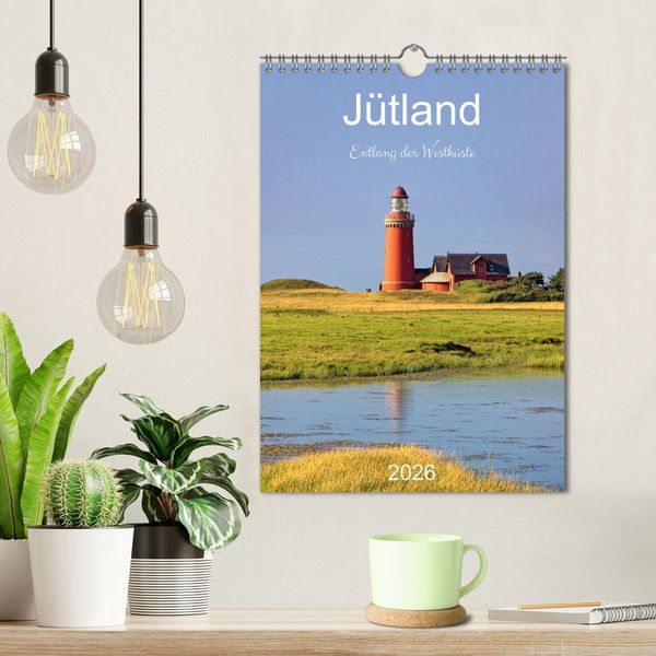 Produktbild: J&uuml;tland. Entlang der Westk&uuml;ste (Wandkalender 2026 DIN A4 hoch), CALVENDO Monatskalender