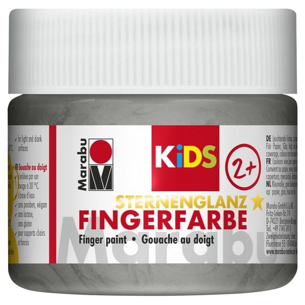 Produktbild: Marabu KiDS Fingerfarbe Sternenglanz 4x100ml