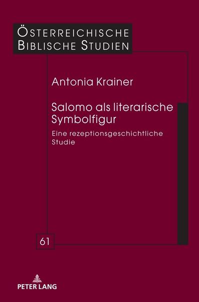 Produktbild: Salomo als literarische Symbolfigur