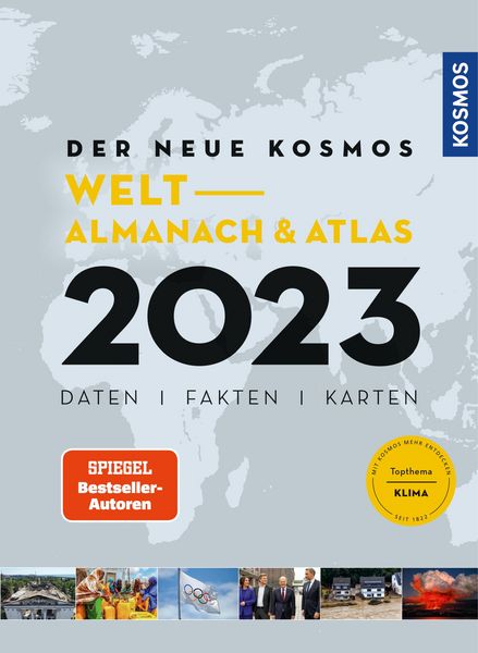 Produktbild: Der neue Kosmos Welt-Almanach & Atlas 2023