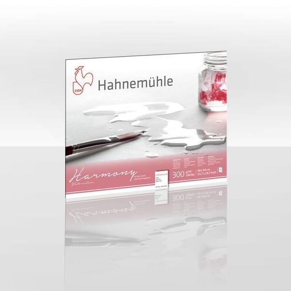 Produktbild: Hahnem&uuml;hle Papier Harmony Watercolour, 40 x 50 cm, 300 g/m&sup2;