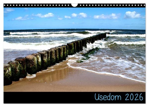 Produktbild: Usedom 2026 (Wandkalender 2026 DIN A3 quer), CALVENDO Monatskalender