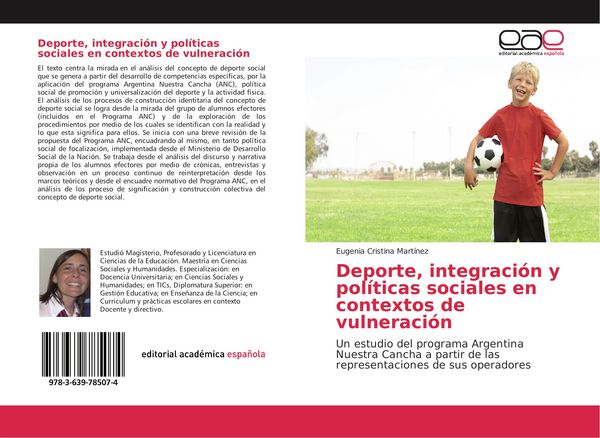 Produktbild: Deporte, integraci&oacute;n y pol&iacute;ticas sociales en contextos de vulneraci&oacute;n