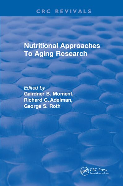 Produktbild: Nutritional Approaches To Aging Research