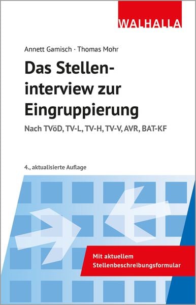 Produktbild: Das Stelleninterview zur Eingruppierung