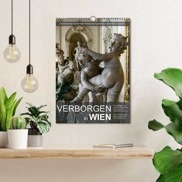 Produktbild: Verborgen in Wien (Wandkalender 2026 DIN A3 hoch), CALVENDO Monatskalender