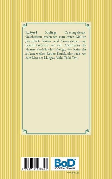 Produktbild: Das Dschungelbuch