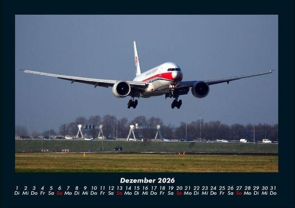 Produktbild: Flugzeuge 2026 Fotokalender DIN A4