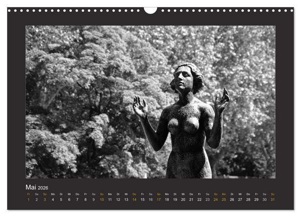 Produktbild: Dresdens stille Gesten (Wandkalender 2026 DIN A3 quer), CALVENDO Monatskalender