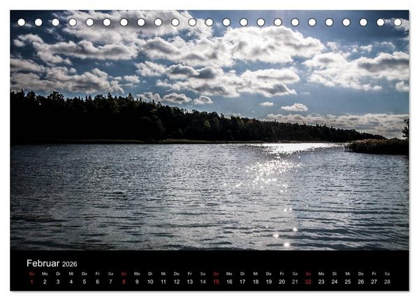 Produktbild: Finnland Sch&auml;renmeer (Tischkalender 2026 DIN A5 quer), CALVENDO Monatskalender