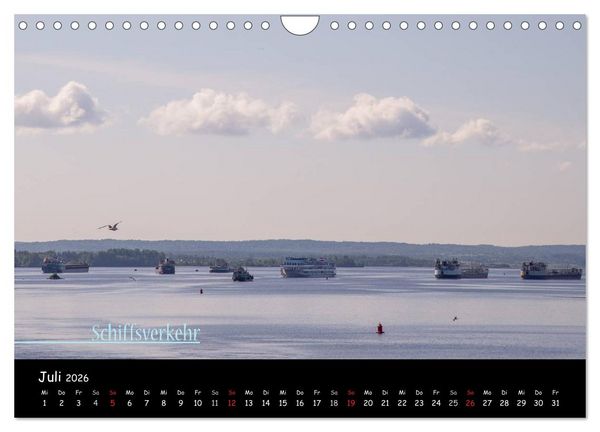 Produktbild: Von Moskau nach St. Petersburg (Wandkalender 2026 DIN A4 quer), CALVENDO Monatskalender