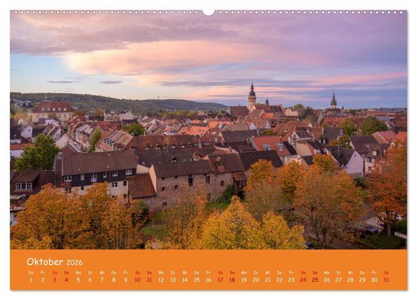 Produktbild: Durlach, das Stadtbild in 12 Impressionen (hochwertiger Premium Wandkalender 2026 DIN A2 quer), Kunstdruck in Hochglanz