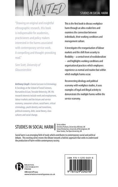 Produktbild: The harms of work