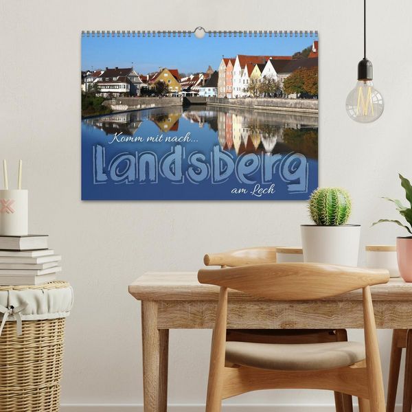 Produktbild: Komm mit nach Landsberg am Lech (Wandkalender 2026 DIN A3 quer), CALVENDO Monatskalender