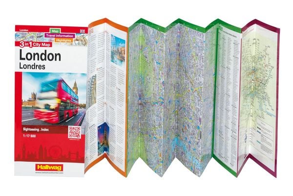 Produktbild: Hallwag Stadtplan London