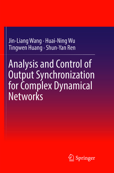 Produktbild: Analysis and Control of Output Synchronization for Complex Dynamical Networks
