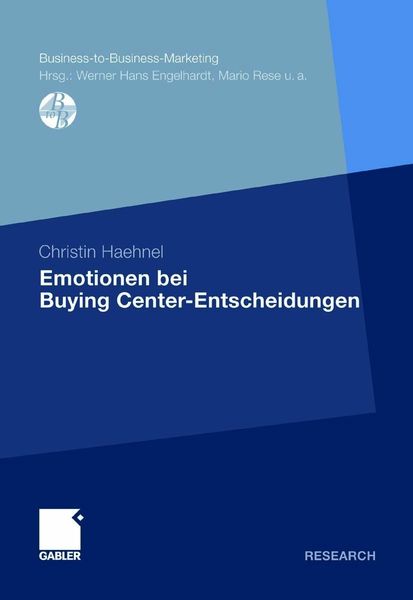 Produktbild: Emotionen bei Buying Center-Entscheidungen