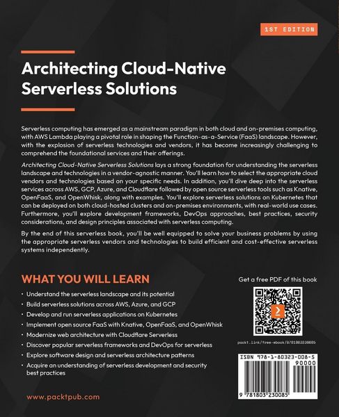 Produktbild: Architecting Cloud-Native Serverless Solutions