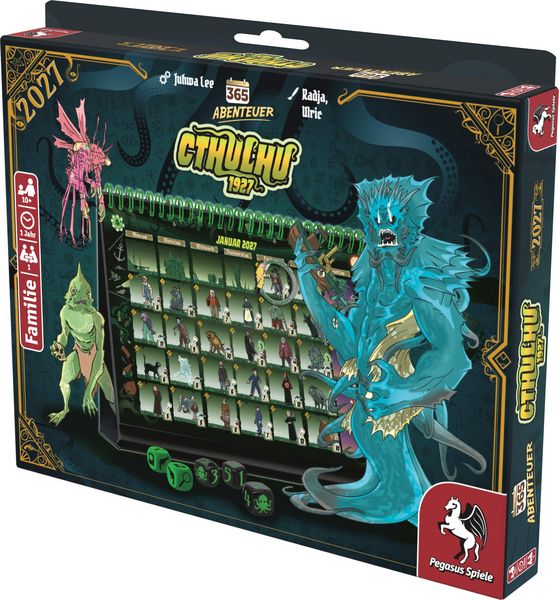 Produktbild: 365 Abenteuer  Cthulhu 1927 [Kalender Edition 2027]