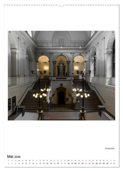 Produktbild: Raumperspektiven (Wandkalender 2026 DIN A2 hoch), CALVENDO Monatskalender