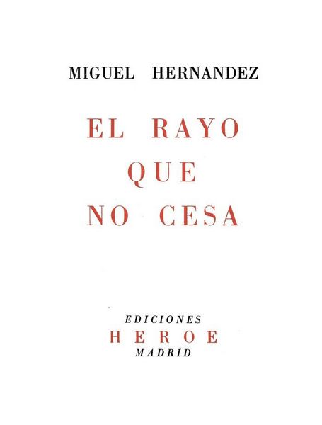 Produktbild: El rayo que no cesa