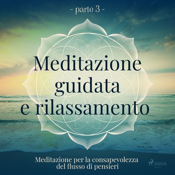Meditazione guidata e rilassamento (parte 3) - Meditazione per la consapevolezza del flusso di pensi - Trine Holt Arnsberg, Audio, 9788726967432