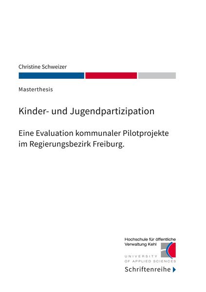 Produktbild: Kinder- und Jugendpartizipation