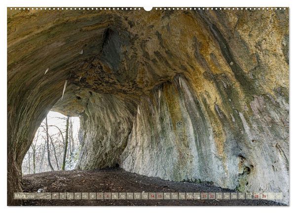 Produktbild: Wanderparadies Schw&auml;bische Alb (hochwertiger Premium Wandkalender 2026 DIN A2 quer), Kunstdruck in Hochglanz