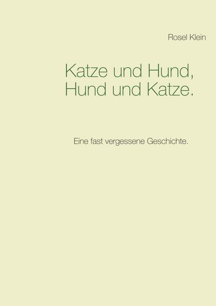 Produktbild: Katze und Hund, Hund und Katze.