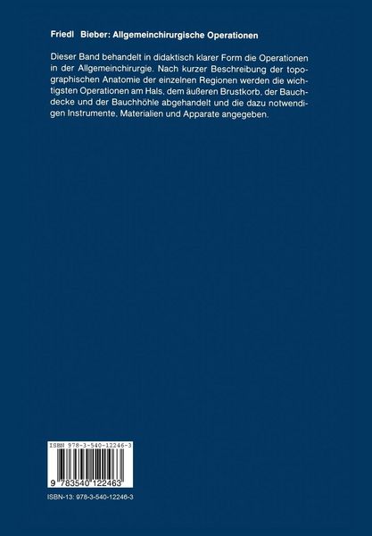 Produktbild: Allgemeinchirurgische Operationen