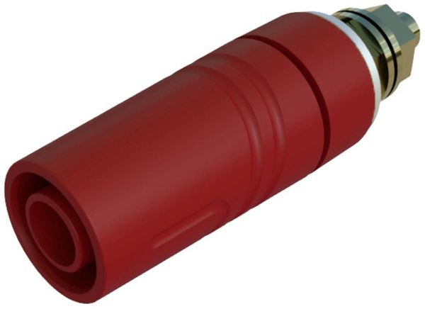 SKS Hirschmann SAB 2600 G M4 Au Sicherheits-Laborbuchse Buchse, Einbau vertikal Stift-Ø: 4 mm Rot 1 St.