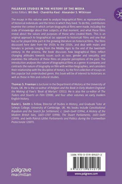 Produktbild: Biography and History in Film