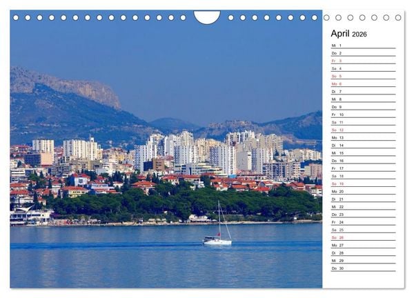 Produktbild: Split - Metropole Dalmatiens (Wandkalender 2026 DIN A4 quer), CALVENDO Monatskalender