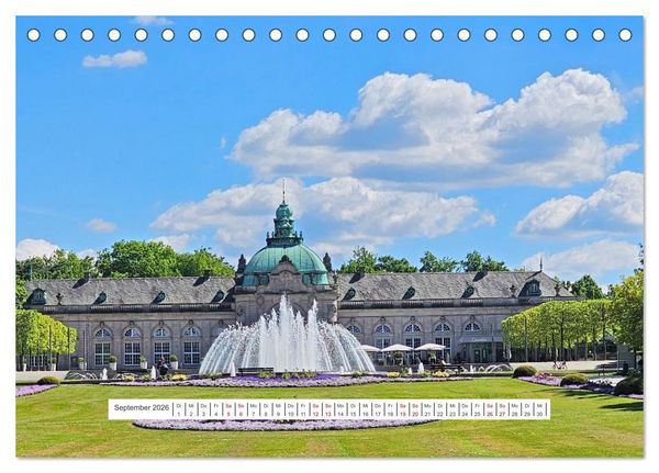 Produktbild: Bad Oeynhausen - Von Rinteln bis Porta Westfalica (Tischkalender 2026 DIN A5 quer), CALVENDO Monatskalender