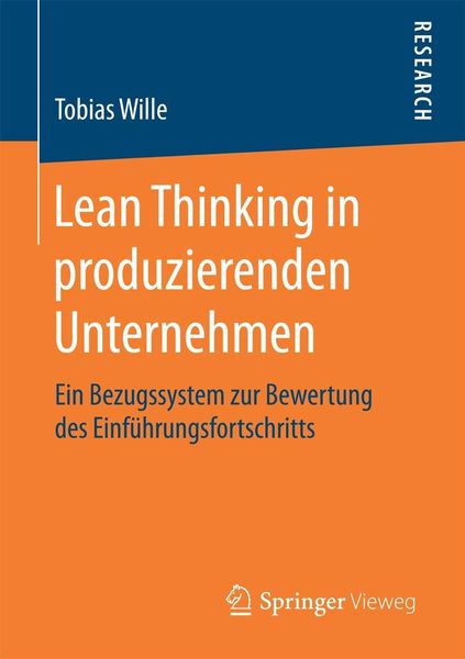 Produktbild: Lean Thinking in produzierenden Unternehmen