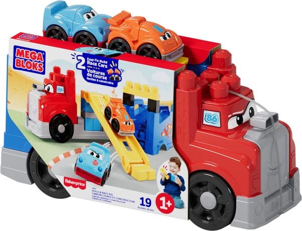 Produktbild: MEGA BLOKS Rennwagen-Transporter