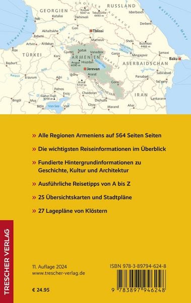 Produktbild: TRESCHER Reisef&uuml;hrer Armenien